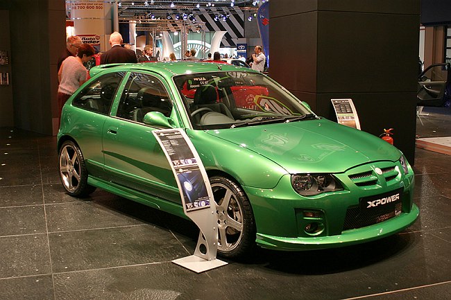 MG XPOWER ZR-X made its first public display on 25th May 2004 during the 